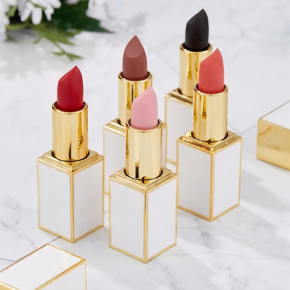 La Predire Prestige Passion Sunset, Light Orange Matte Lipstick #5 - Picture 3 of 5